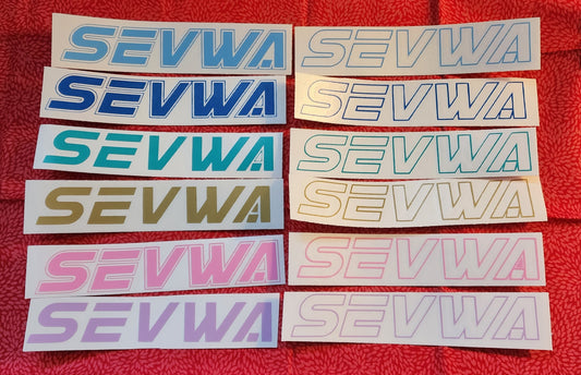 SEVWA Logo Vinyl Decal