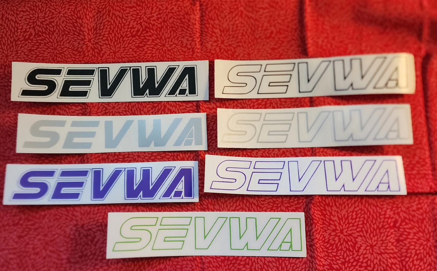 SEVWA Logo Vinyl Decal