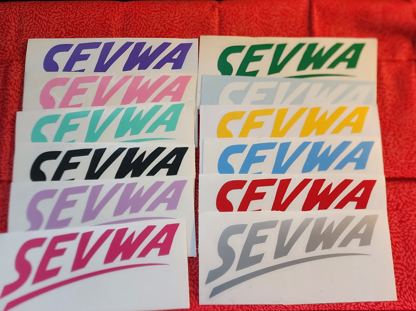 SEVWA new Logo Vinyl Decal