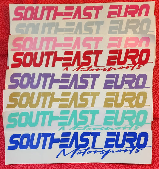 Southeast Euro Large Decal