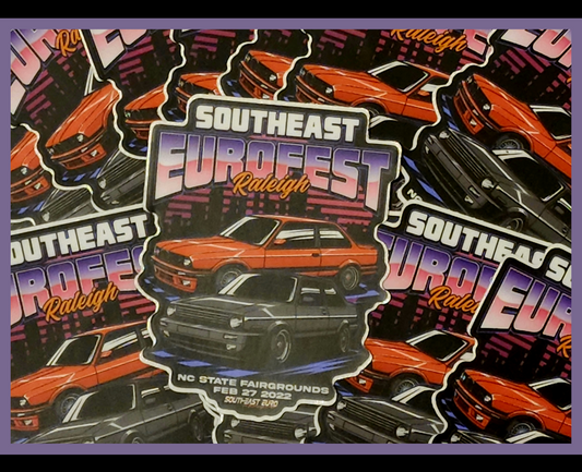 Southeast Eurofest Raleigh Decal